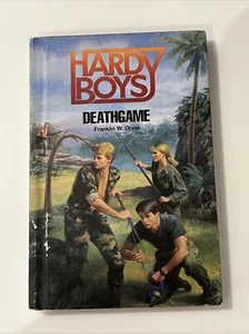 Hardy Boys "DEATHGAME" by Franklin W. Dixon 1987 Hardcover Weekly Reader Books - Imagen 1 de 4