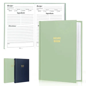 Perfect Blank Recipe book - Recipe Book to Write In Your Own Recipes,Organize - Picture 1 of 8