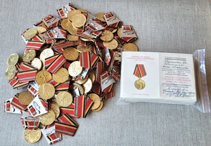 30 years of victory Set of 100 Military USSR Soviet russian medals + documents - Picture 1 of 9