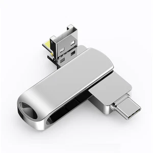 1 TB 2 TB Metal USB 3.0 Flash Drive Memoria Stick OTG Para iPhone 15 16 14 Android - Imagen 1 de 19