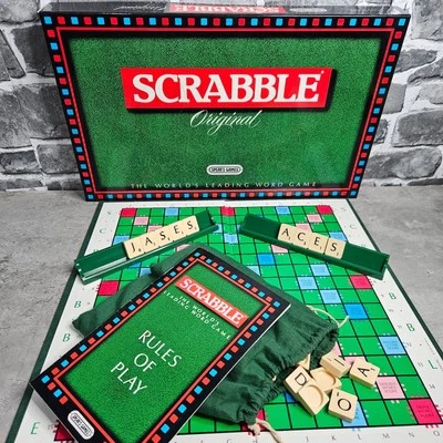 Scrabble Original Spears Games 1988 Edition Board Game - Image 1 of 4