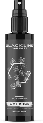 Blackline Car Care - Dark Ice Car Air Freshener, Long-Lasting, Oder Eliminator,