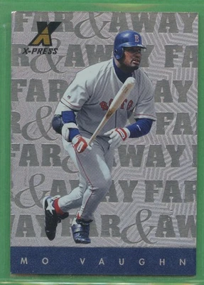 1997: Pinnacle X-Press: Far and Away: #04 Mo Vaughn Foto 1 de 2