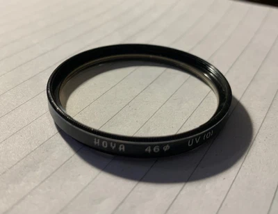 Hoya UV (0) Filter 46mm Camera Lens Protector Multi Coated Glass - Made in Japan - Image 1 of 3