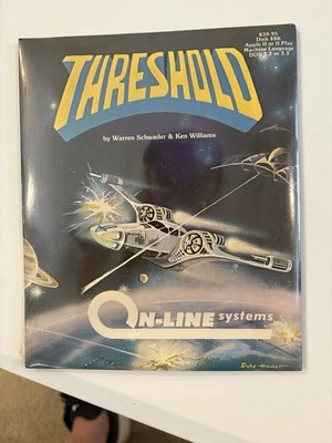 *RARE* Vintage Threshold Game by On-Line Systems for Apple II (Sierra) SEALED - Image 1 of 2