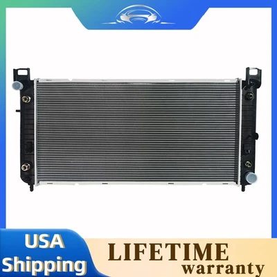 34'' CU2370 Radiator Fits Chevy Silverado 1500 2500 Suburban Tahoe 4.8 5.3 6.0L - Image 1 of 4