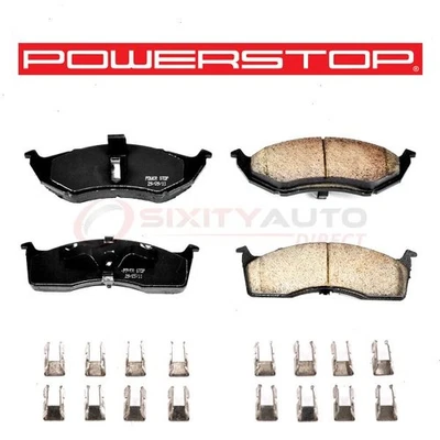 PowerStop Front Disc Brake Pad & Hardware Kit for 2000-2002 Chrysler Neon - au Foto 1 de 4