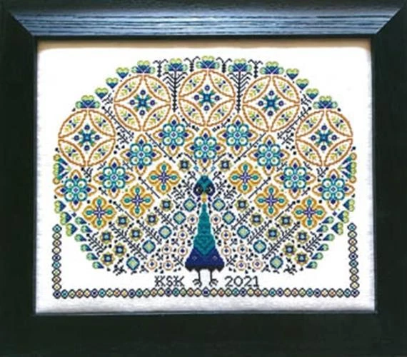 O'Feathers by Rosewood Manor cross stitch pattern - Image 1 of 1