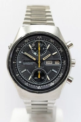 Citizen 67-9119 spider flyback 1970s chronograph collection watch rare clock jap - Immagine 1 di 4