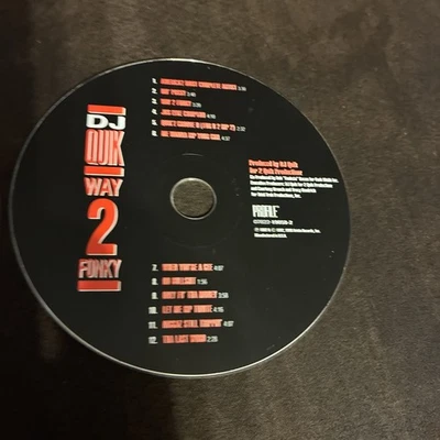 DJ Quik Way 2 Fonky CD (1992, Profile, PCD-1430) Old School Compton Rap Foto 1 de 2