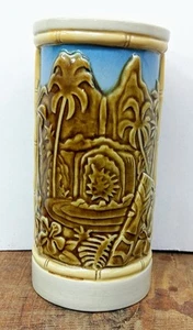 Taza rara BRACCO POLONESA MAI TAI SIOUX FALLS & OKOBOJI, IA TIKI FARM 7,5 de alto - Imagen 1 de 12