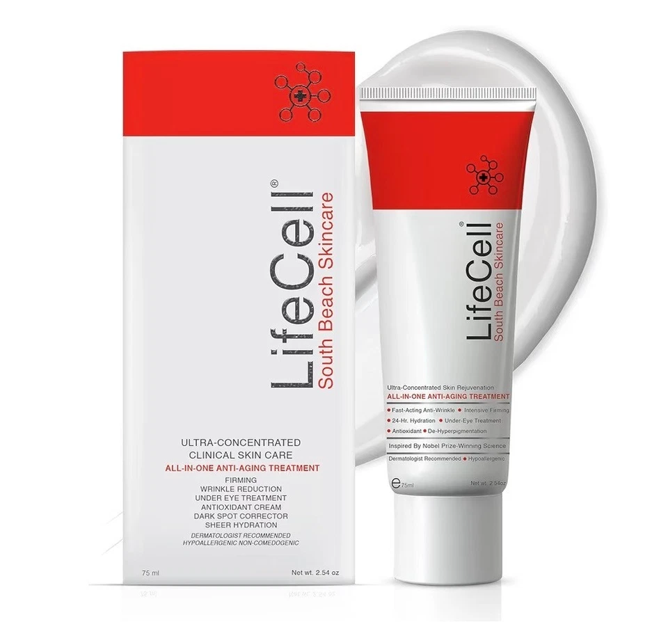 Tratamiento antienvejecimiento LifeCell South Beach Skincare todo en uno - 2,54 oz - Imagen 1 de 4