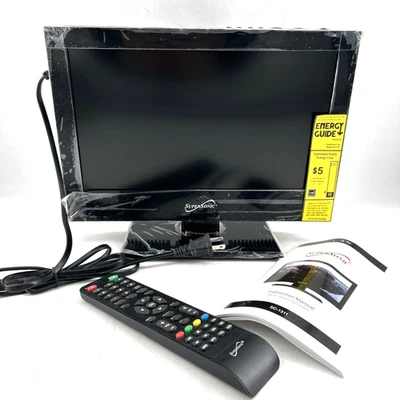 Supersonic SC-1311 13.3" 1080p LED Widescreen HDTV Monitor Lightweight - Image 1 of 4