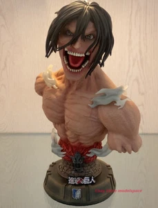 1:4 JOY Station Collection JS Attack on Titan Eren Jaeger Statue Figure In Stock - Picture 1 of 1