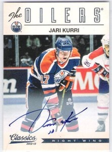 2012-13 Panini Classics Autographs Jari Kurri SP