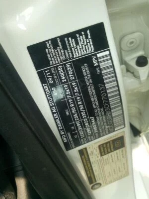 Wash Reservoir 204 Type GLK250 Fits 10-15 MERCEDES GLK-CLASS 1377688 - Image 1 of 4