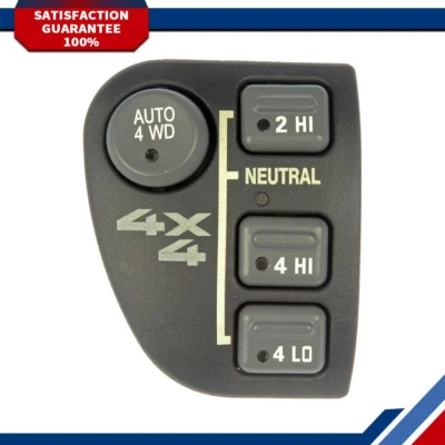 Interruptor de painel caixa de transferência Dorman para caminhonete Chevy Envoy S10 S-15 4x4 4wd_E - Imagem 1 de 3