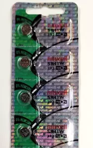 4 x MAXELL 392 (4 piezas) SR41W 1,55 batería de óxido de plata vendedor de EE. UU. EXP 2020 - Imagen 1 de 2