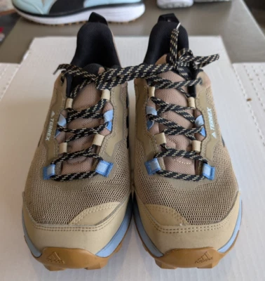 Adidas Shoes Women 6.5 FZ3252Terrex AX4 GTX W Beige Tone/Core Black/Ambient Sky - Image 1 of 4