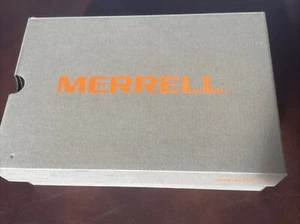 Merrell Schuhkarton LEER Größe 7 Damen hellbraun mit orangem Schriftzug Karton - Bild 1 von 5