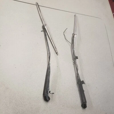 1969-1974 Corvette Windshield Wiper Arms And Trico Blades Original GM Pair  - Image 1 of 3