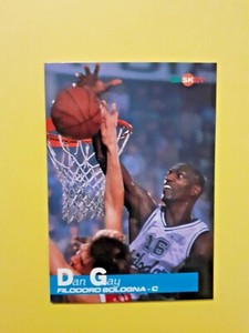 1994 94-95 FILODORO BOLOGNA N.58 DAN GAY JOKER BASKETBALL CARD FIGURE -NEW
