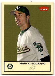 2005 Fleer Marco Scutaro Oakland Athletics #90