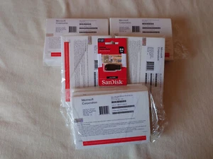 SanDisk 32 GB Flash SEALED +BONUS 50 DVD s & Win. 11 Pro x64 - Afbeelding 1 van 1