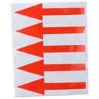6 Inch Direction Indicator Label PVC Adhesive Self-adhesive Paper PVC  Office