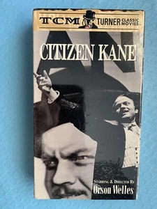 Orson Welles CITIZEN KANE tcm Edition VHS VIDEOBAND NEU Eckdings - Bild 1 von 2