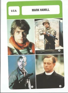 FRANKREICH Star Wars MARK HAMILL Luke Skywalker MONSIEUR CINEMA Informationskarte - Bild 1 von 1