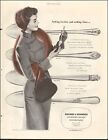 1949 Annonce Vintage pour Plaque Argent Sterling Inland Holmes & Edwards (120216)