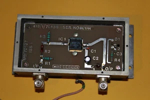 Wzmacniacz mocy RF 380 do 512 MHz 2,5 W BNC WEJŚCIE I WYJŚCIE 12V 800mA 14dB BGY22 - Zdjęcie 1 z 17