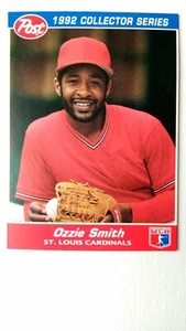 1992 Post Cereal #8 Ozzie Smith - St. Louis Cardinals - Bild 1 von 2
