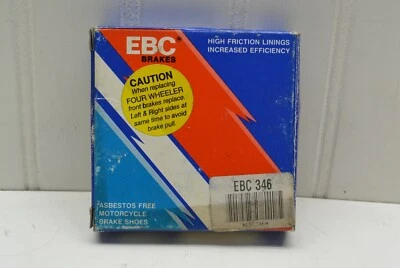 EBC Brake Shoes Artic Cat 150 90 Bombardier DS50 90 Can Am DS70 346  2928 M6 - Image 1 of 4