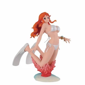 Figura de bikini Nami One Piece Anime Creator x Creator de 13 cm versión blanca Sin caja - Imagen 1 de 2