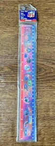 Vintage NFL Holographic Action Ruler AFC NFC Official Product Pentech 1998 - Picture 1 of 4