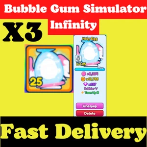 Bubble Gum Simulator Infinity | X3 Shiny Holy Egg | BGSI | FAST DELIVERY - Bild 1 von 1
