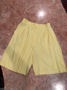 Women’s Yellow Shorts Size M - Picture 1 of 4
