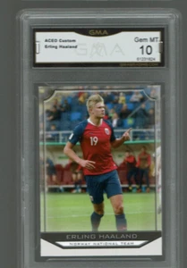 Erling Haaland Top Prospect Rookie Card Gem Mint 10 - Picture 1 of 1