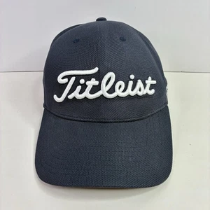 Sombrero de golf Titleist FJ FootJoy Pro V1 logotipo para hombre bordado ajustable azul marino - Imagen 1 de 10