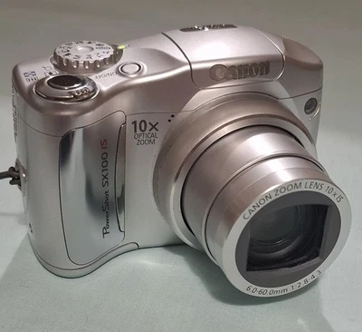 Cannon power shot SX100IS Digital Camera 8.0 mega pixels 10x optical Zoom  - Image 1 of 4