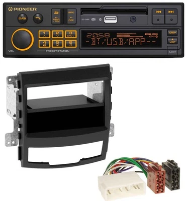 Pioneer DAB MP3 USB Bluetooth Autoradio für SsangYong Korando CK 2010-2013 - Bild 1 von 4