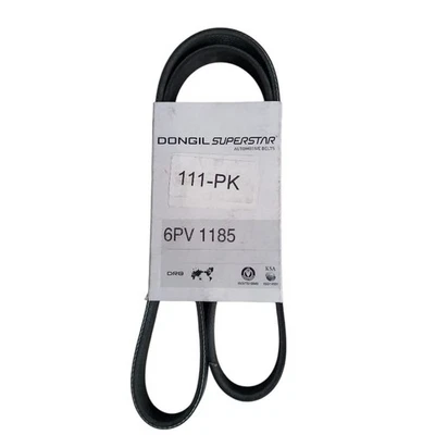 6PK1185 Cinghia Poly-V Alternatore Servizi Marca. DONGIL SUPERSTAR - Immagine 1 di 4