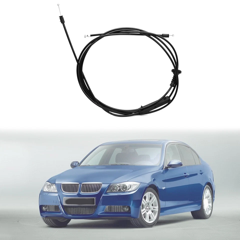 Cable combinado de liberación de bloqueo de capó delantero para BMW 328xi 335d 335xi 335is Foto 1 de 4