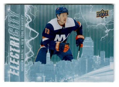 2024-25 Mathew Barzal Upper Deck ElectriCity - New York Islanders - Image 1 of 2