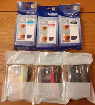 Lot de 6 cartouches d'encre Brother LC3235XLM-LC3235XLY-LC3235XLC-LC3235XLBK - Photo 1/4