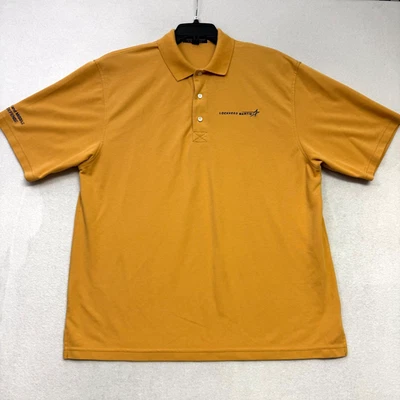 Polo Port Authority Lockheed Martin XL Dorado Para Hombre Corporativo Bordado Foto 1 de 4