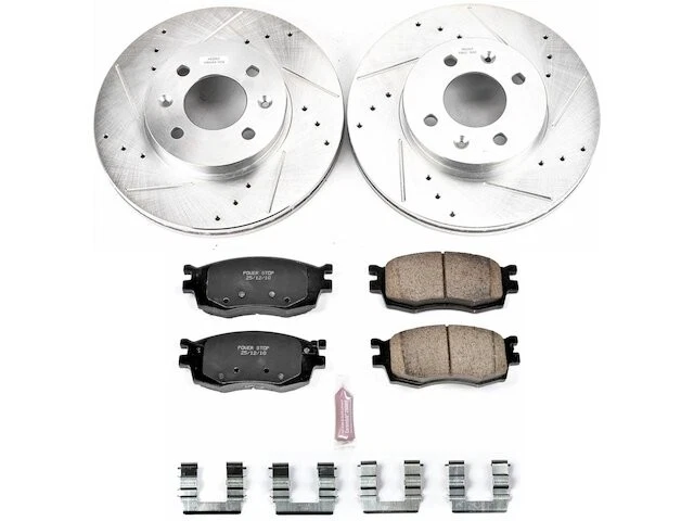 Kit de pastillas de freno delanteras y rotor 31HCFH82 para Accent 2006 2007 2008 2009 2010 2011 Foto 1 de 1