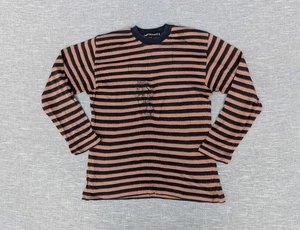 Umberto Ginocchietti Pullover Damen Größe UK 18 schwarz koralle gestreift Strickpullover - Bild 1 von 11